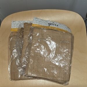 Burlap‎ Gift Bags - Brown Burlap / 11 Bags NWOT